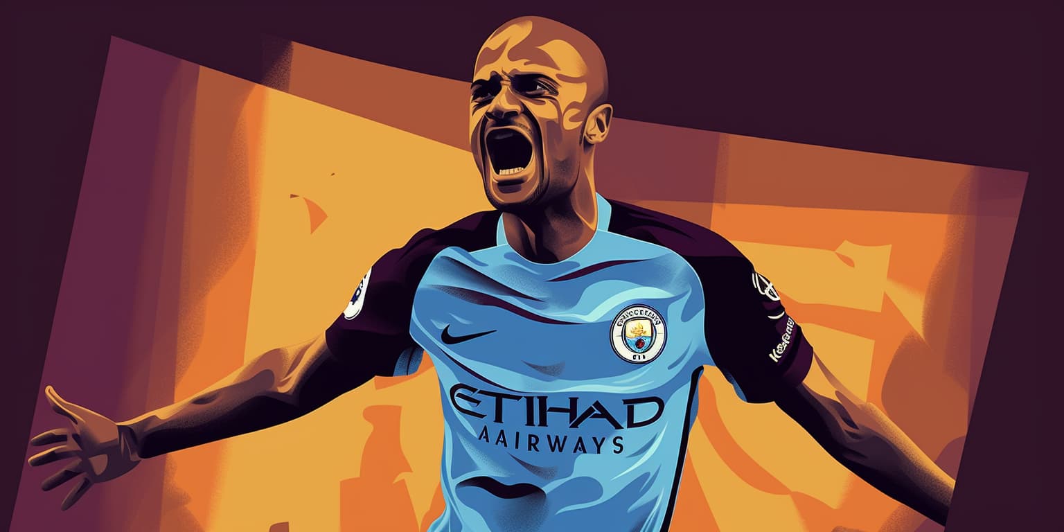 Read about how Kompany's leadership helped Manchester City secure a win against Burnley in a thrilling Premier League match.